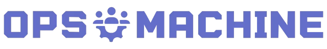 Ops Machine Logo